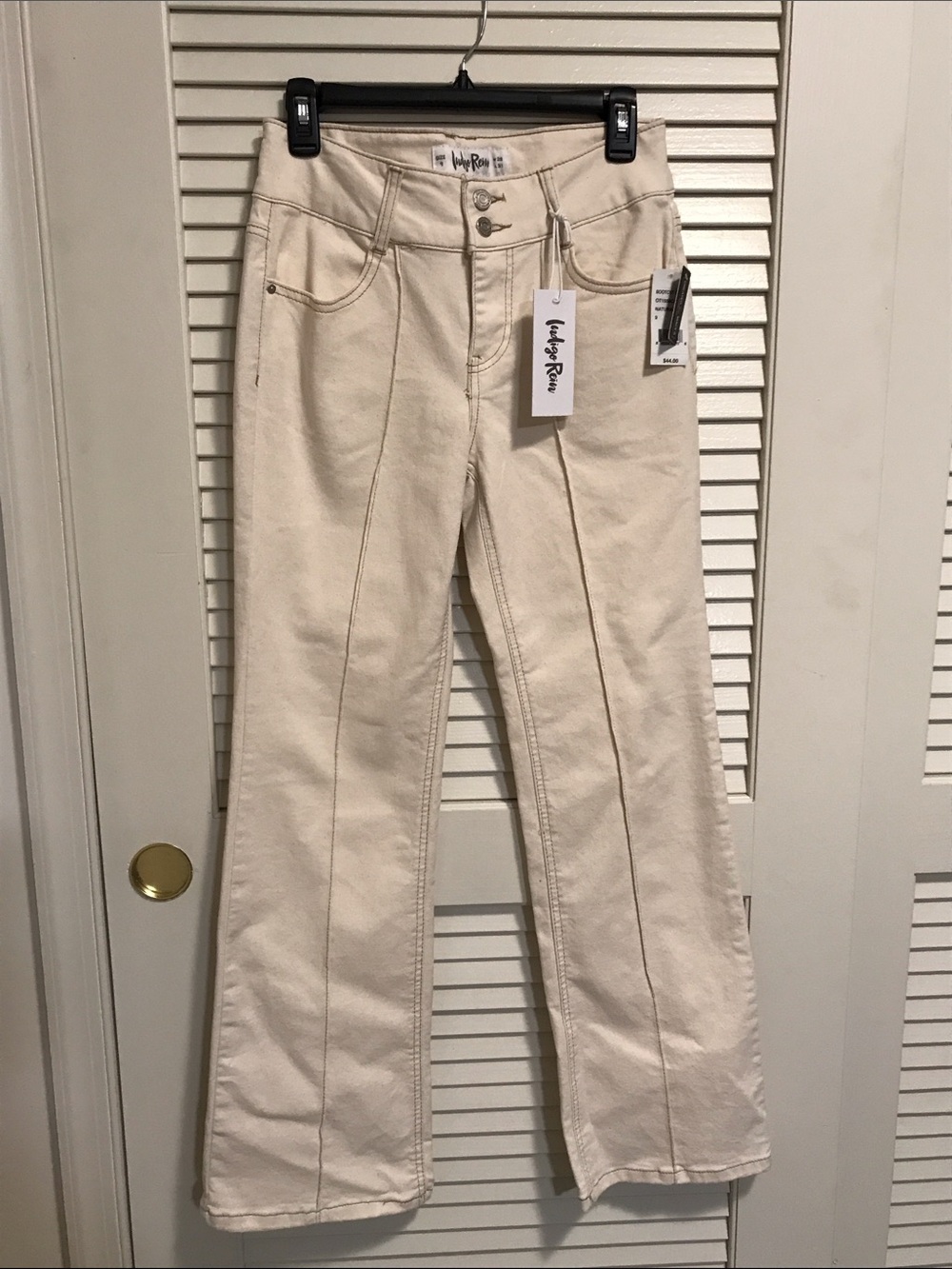 NWT Indigo Rein Bootcut Mid Rise denim Jeans - 28/31